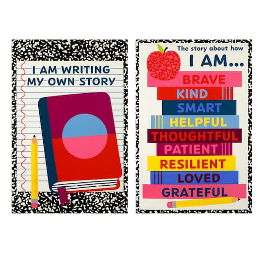 Class Rules! 12" x 18" My Own Story Poster Set by B2C™